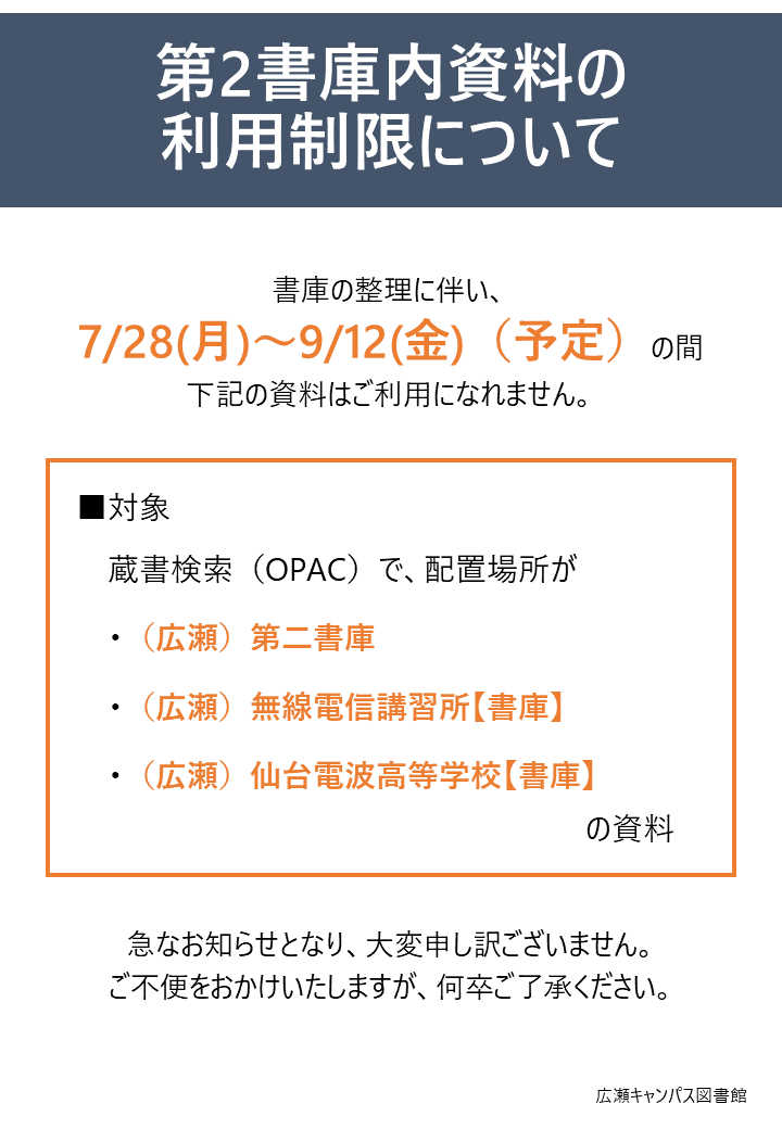 利用不可配置場所リスト